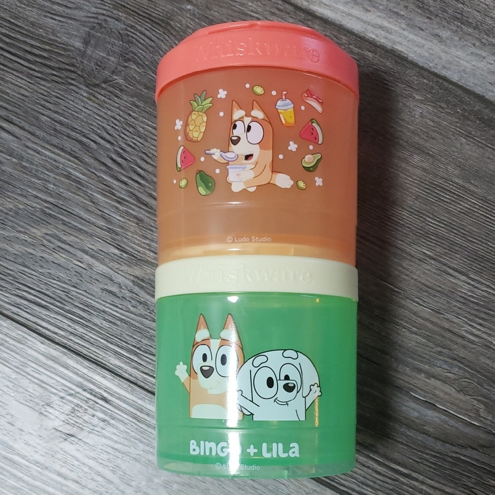 Whiskware | Bluey Stacking Snack Containers